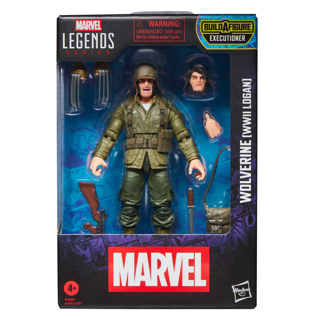 Figura Wolverine WWII Logan Marvel Legends Series 15cm