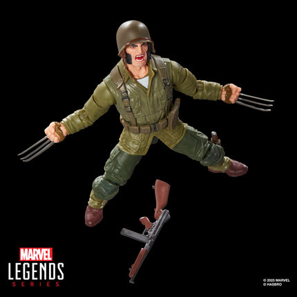 Figura Wolverine WWII Logan Marvel Legends Series 15cm