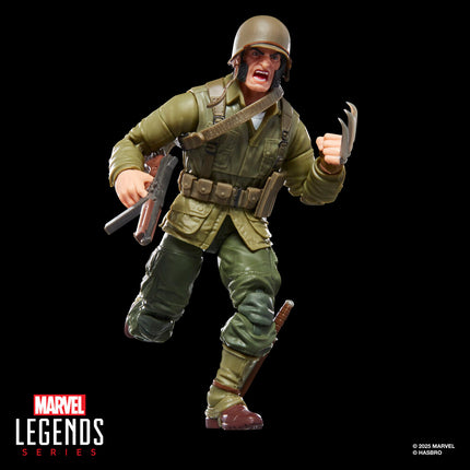 Figura Wolverine WWII Logan Marvel Legends Series 15cm