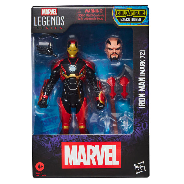 Figura Iron Man Mark 72 Marvel Legends Series 15cm