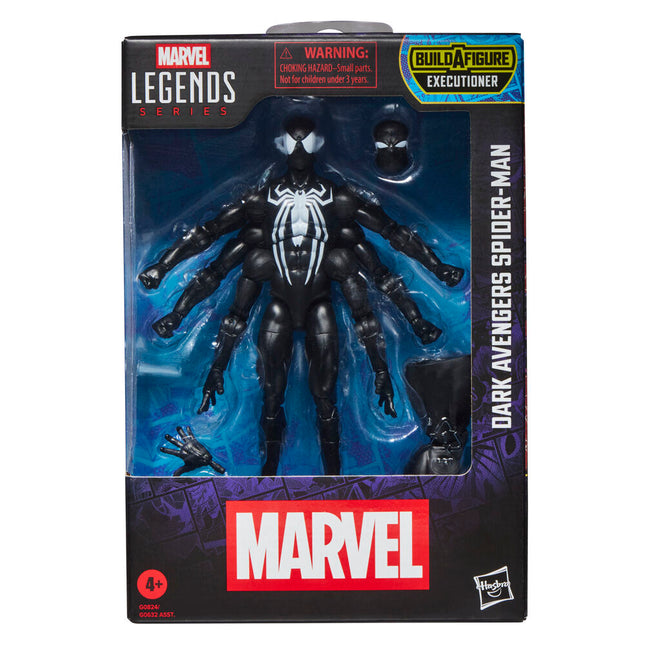 Figura Dark Avengers Spider Man Marvel Legends Series 15cm