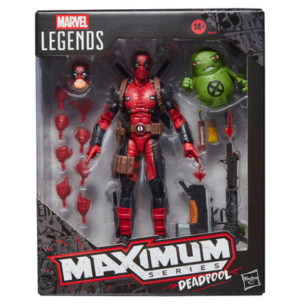 Figura Deadpool Maximun Series Marvel Legends 15cm