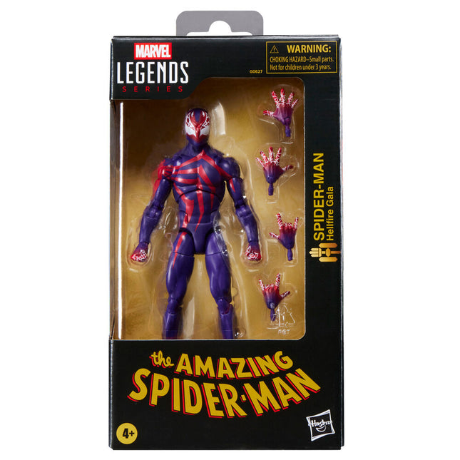 Figura X Men Hellfire Spider Man Hellfire Gala Marvel Legends Series 15cm