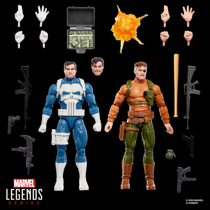 Blister 2 figuras Punisher Nick Fury The Punisher Gamerverse Marvel Legends Series 15cm