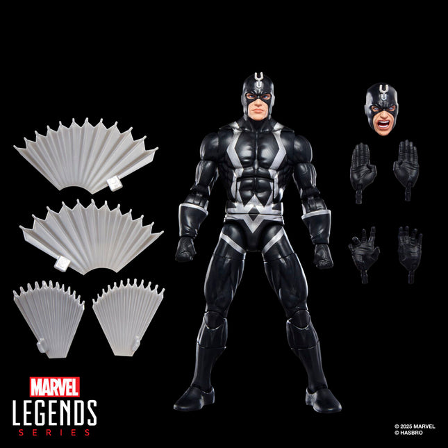 Blister 2 figuras Black Bolt Triton Inhumanos Marvel Legends Series 15cm