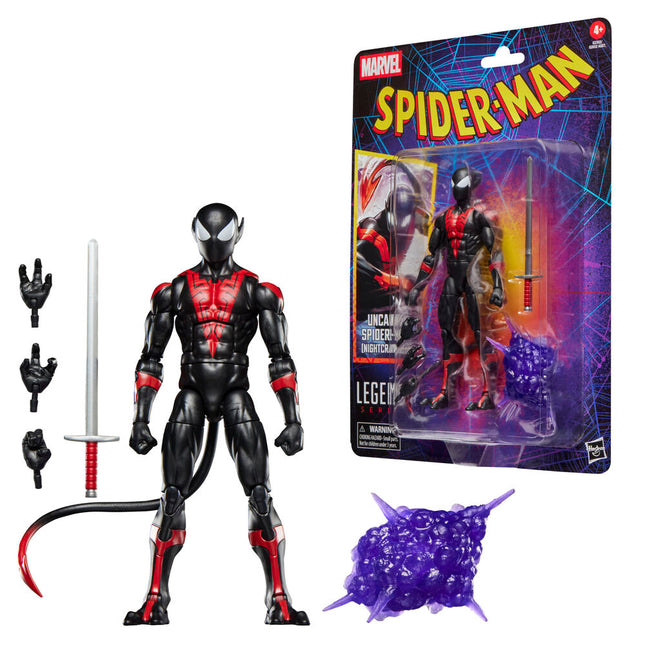 Figura Uncanny Spider Man Nightcrawler Spider Man Marvel Legends Series 15cm