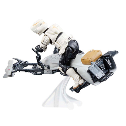 Figura Speeder Bike Scout Trooper Grogu the Mandalorian Star Wars 9cm