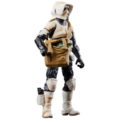 Figura Speeder Bike Scout Trooper Grogu the Mandalorian Star Wars 9cm