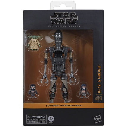 Set figuras IG 12 Grogu The Mandalorian Star Wars 15cm