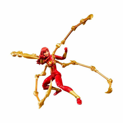 Figura Mary Jane Watson Iron Spider Magic The Gathering Spider Man Marvel 15cm