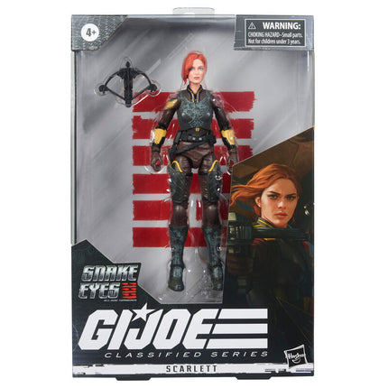 Figura Scarlett 20 GI Joe Classified Series Snake Eyes GI Joe Origins 15cm