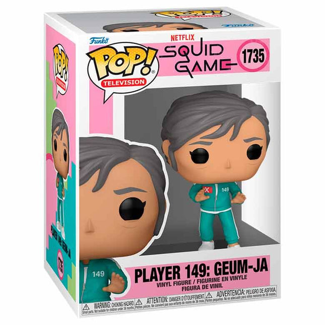 Figura POP El Juego del Calamar Player 149 Geum Ja