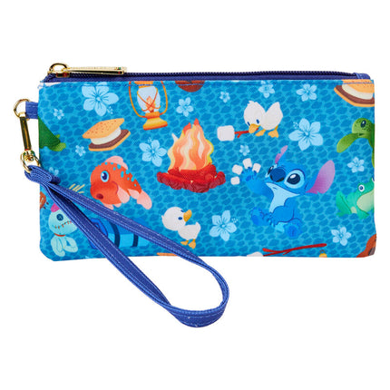 Cartera nylon Camping Cuties Stitch Disney Loungefly