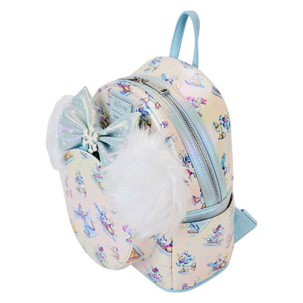 Set Mochila Diadema orejas Winter Wonderland Mickey and Friends Disney Loungefly 26cm