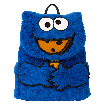 Mochila peluche monedero Cookie Monster Barrio Sesamo Loungefly
