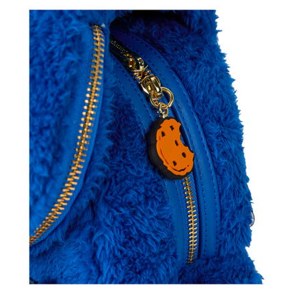 Mochila peluche monedero Cookie Monster Barrio Sesamo Loungefly
