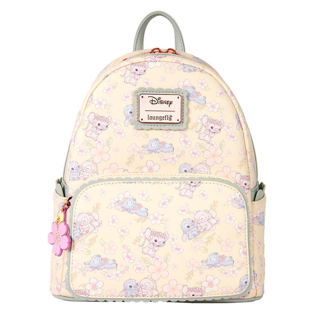 Mochila Cherry Blossom Stitch Disney Loungefly 26cm