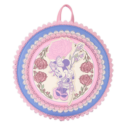 Mochila Floral Minnie Disney Loungefly 23cm