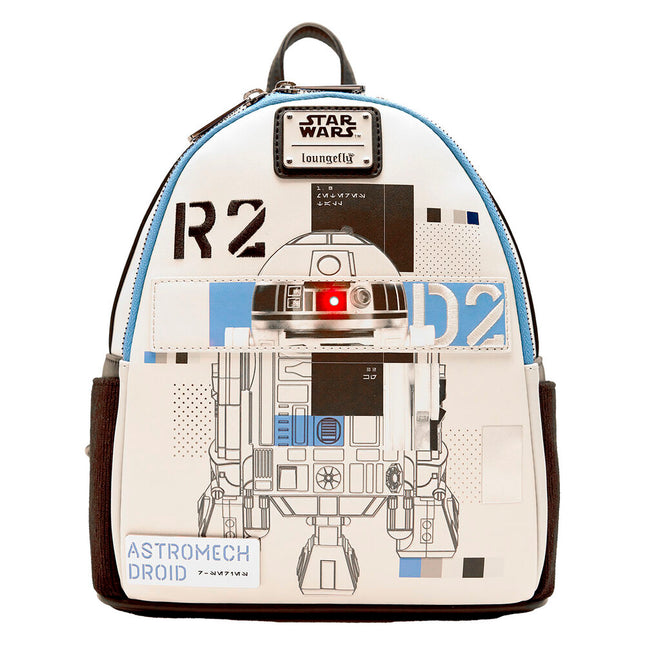 Mochila R2 D2 Star Wars Loungefly 26cm