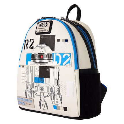 Mochila R2 D2 Star Wars Loungefly 26cm