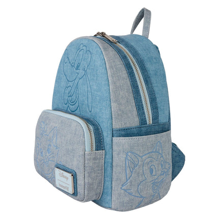 Mochila Denim Disney Loungefly 26cm