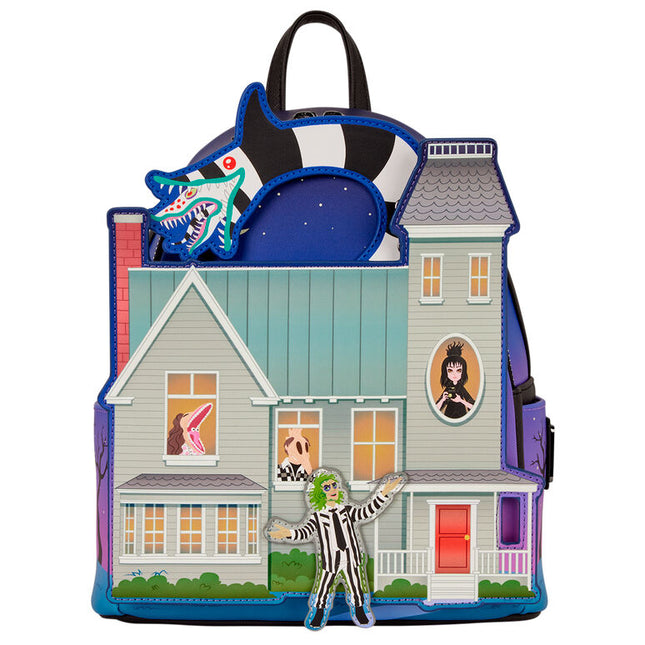 Mochila Beetlejuice Loungefly 26cm