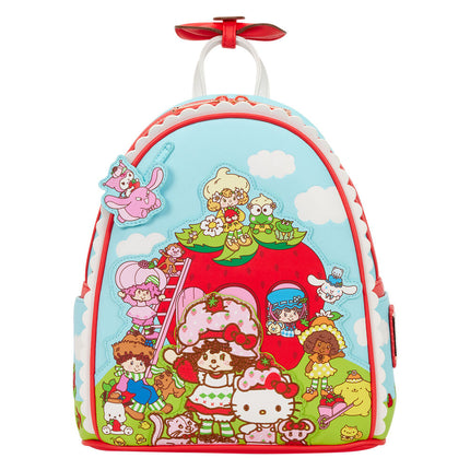 Mochila Shortcake Scented Hello Kitty Friends x Strawberry Loungefly 26cm