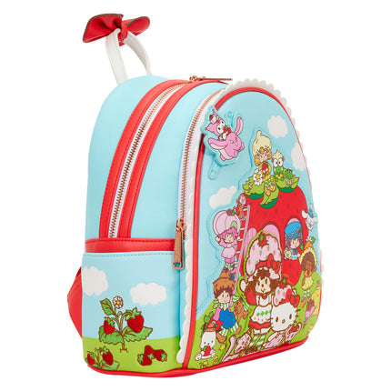 Mochila Shortcake Scented Hello Kitty Friends x Strawberry Loungefly 26cm