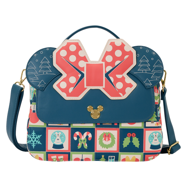 Bolso bandolera Mickey Holiday Disney Loungefly