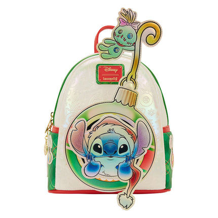 Mochila Holiday Stitch Disney Loungefly 26cm