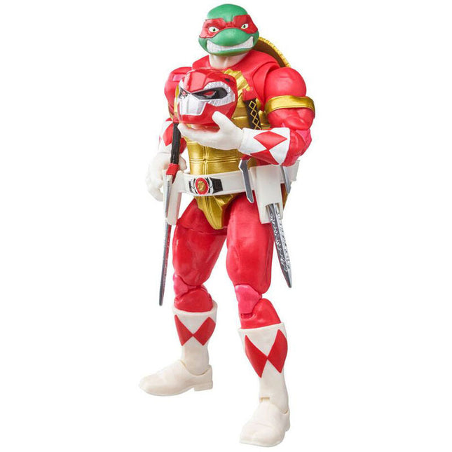 Blister figuras Raphael Foot Soldier Tommy Tortugas Ninja Power Rangers 15cm