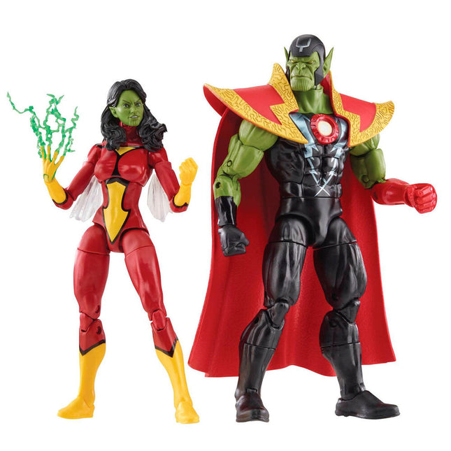 Figuras Skrull Queen Super Skrull Beyond Earth Mightiest Los Vengadores Avengers Marvel 15cm