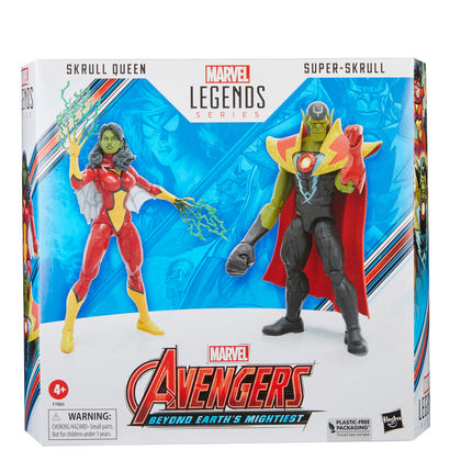 Figuras Skrull Queen Super Skrull Beyond Earth Mightiest Los Vengadores Avengers Marvel 15cm