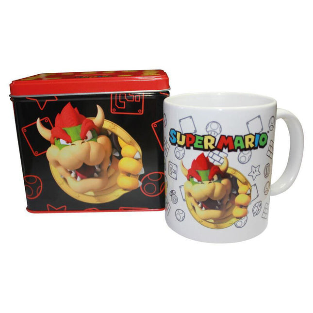 Hucha taza Bowser Super Mario Bros Nintendo