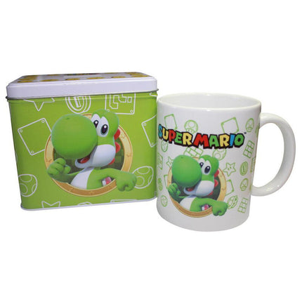 Hucha taza Yoshi Super Mario Bros Nintendo