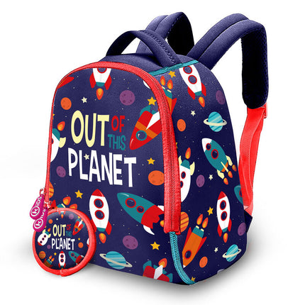Mochila monedero Out Planet neopreno 25cm