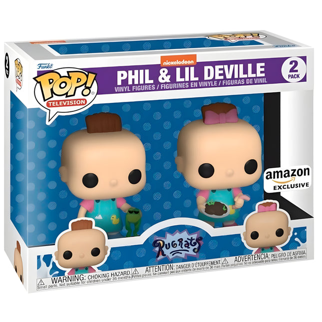 Blister 2 figuras POP Rugrats Phil Lil Exclusive