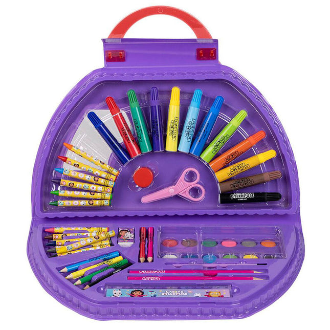 Set Papeleria La Casa de Munecas de Gabby 50pzs