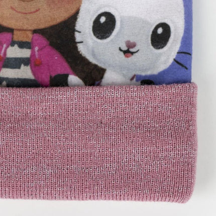 Set gorro y guantes La Casa de Munecas de Gabby