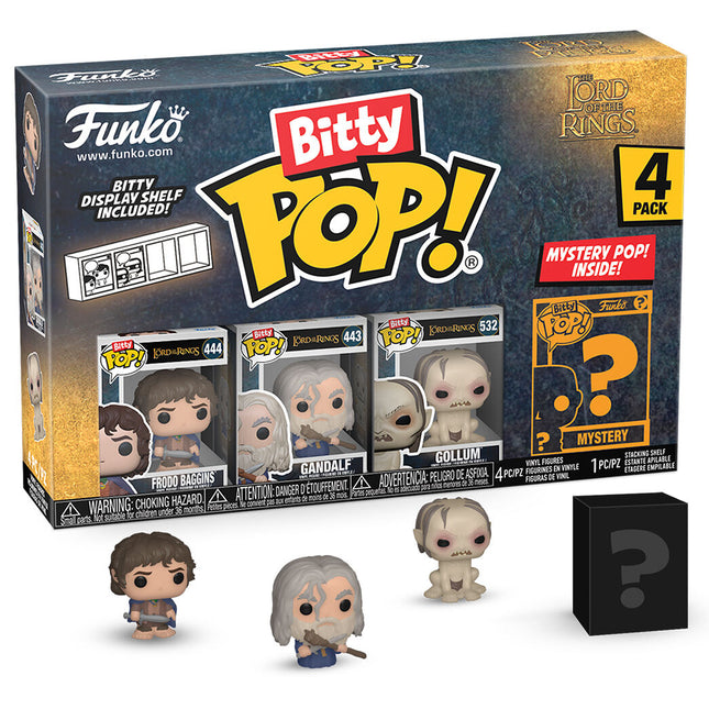 Blister 4 figuras Bitty POP El Senor de los Anillos Frodo