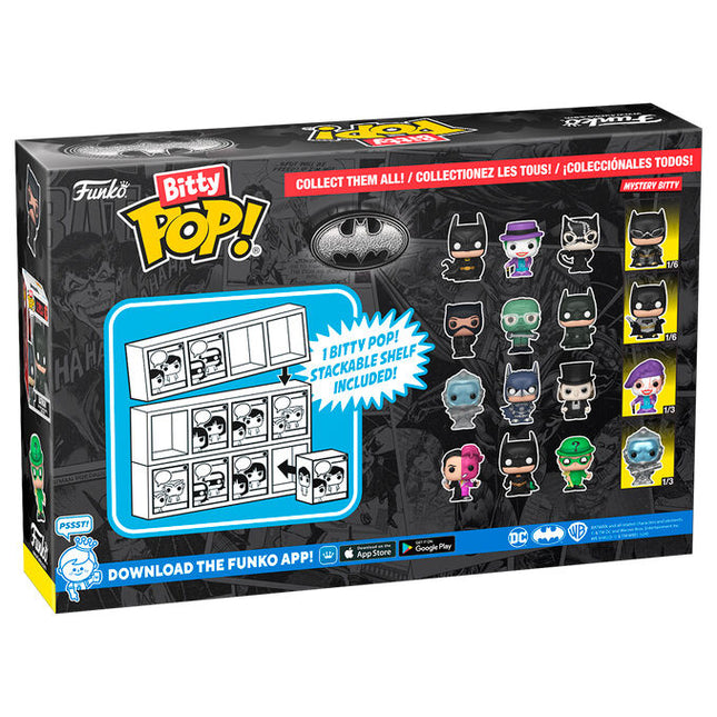 Blister 4 figuras Bitty POP DC Comics Batman 85th Anniversary Mr Freeze