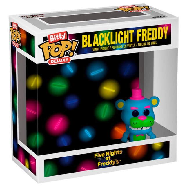 Figura Bitty POP Deluxe Five Night s at Freddy s Blacklight Freddy