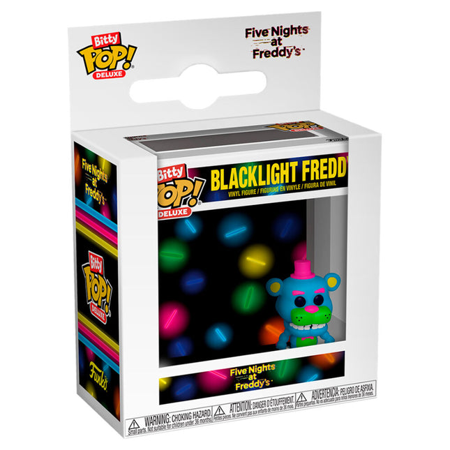 Figura Bitty POP Deluxe Five Night s at Freddy s Blacklight Freddy