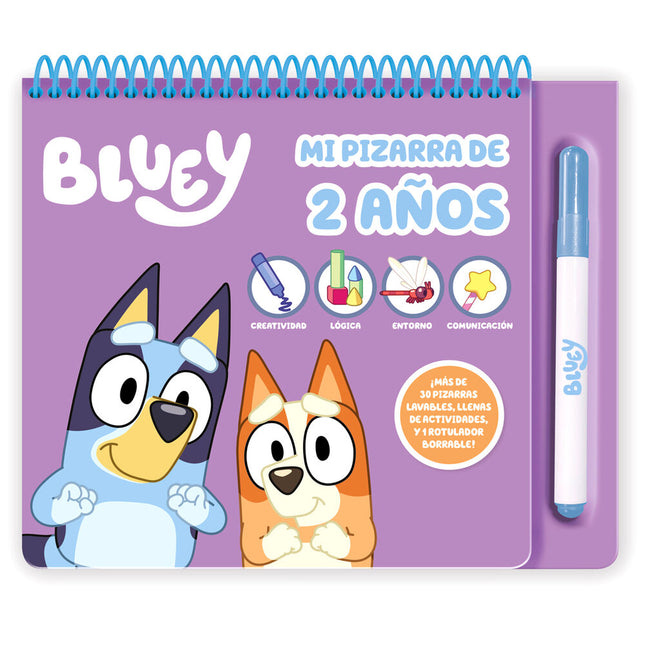 Mi Pizarra Actividades 2 Anos Bluey espanol