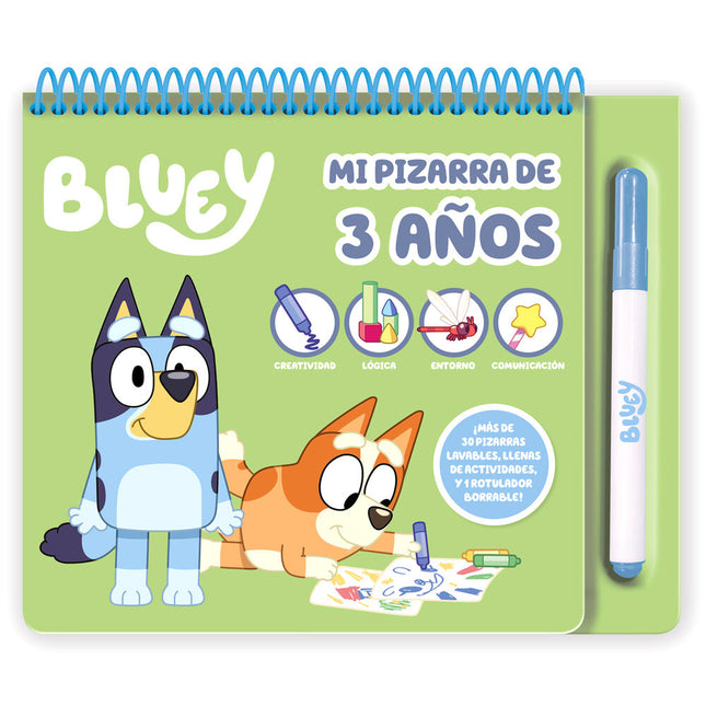 Mi Pizarra Actividades 3 Anos Bluey espanol
