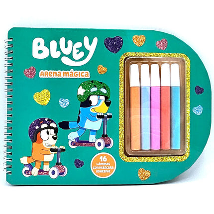 Libreta Arena Magica Bluey