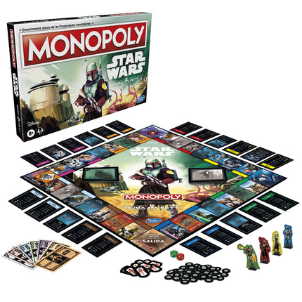 Juego Monopoly Boba Fett Star Wars espanol