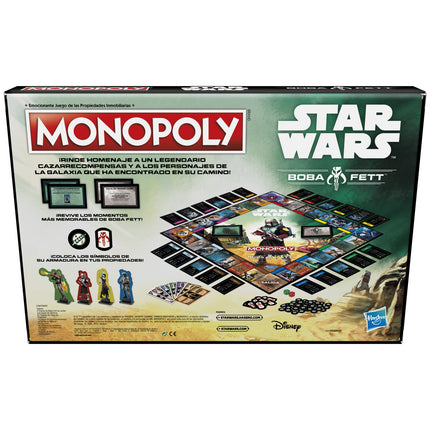 Juego Monopoly Boba Fett Star Wars espanol