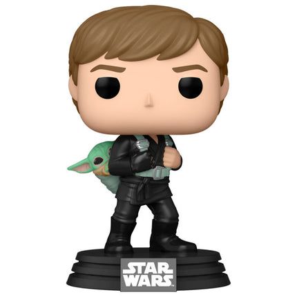 Figura POP Star Wars El Libro de Boba Fett 2 Luke Skywalker Grogu